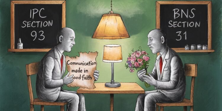 Communication made in good faith (IPC section 93/ BNS section 31)