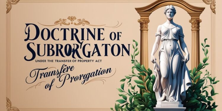 Doctrine of Subrogation under Transfer of Property Act