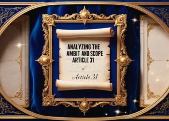 ANALYZING THE AMBIT AND SCOPE OF ARTICLE 31