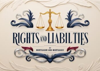 RIGHTS AND LIABILITIES OF MORTGAGOR AND MORTGAGEE