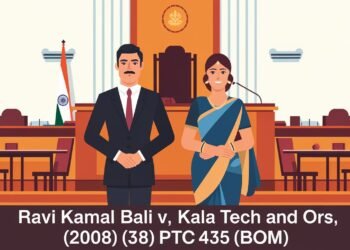 Ravi Kamal Bali v. Kala Tech and Ors., 2008 PTC 435 (Bom)