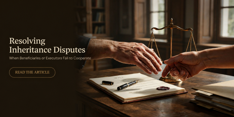 Resolving Inheritance Disputes When Beneficiaries or Executors Fail to Cooperate.